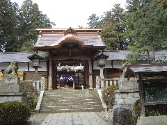 静神社神門